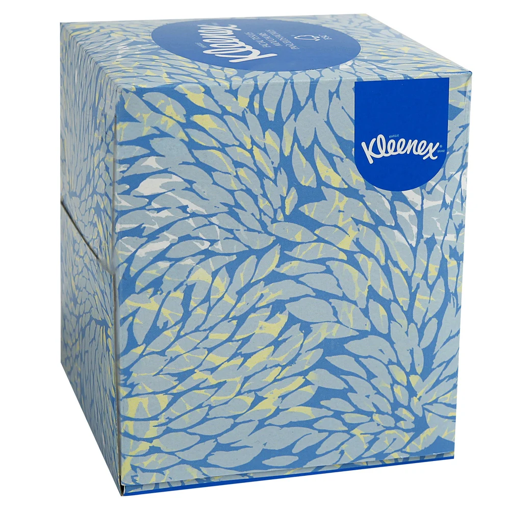 Kleenex Professional 2-Ply Facial Tissue, Cube Box, 36 Boxes Per Case
