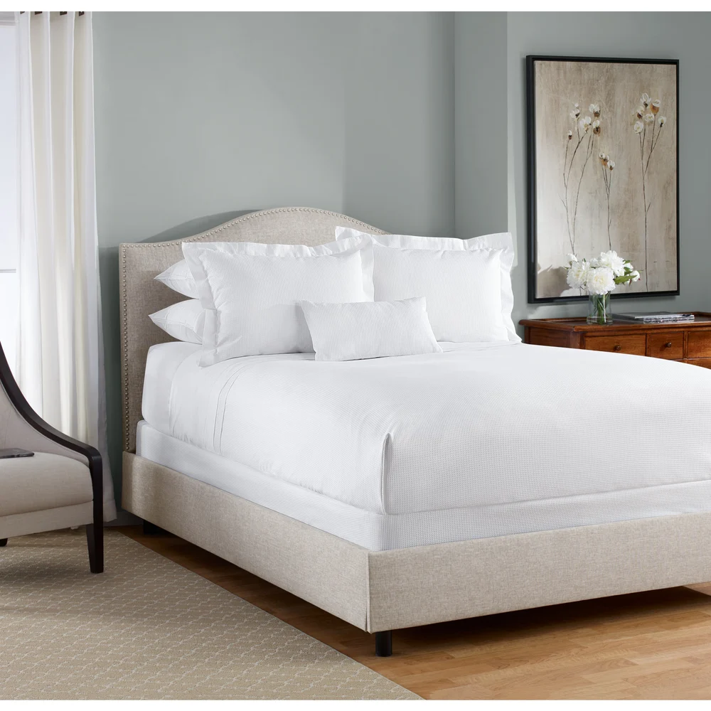 1888 Mills Adorn 55% Cotton/45% Polyester Top Sheet, White, Full