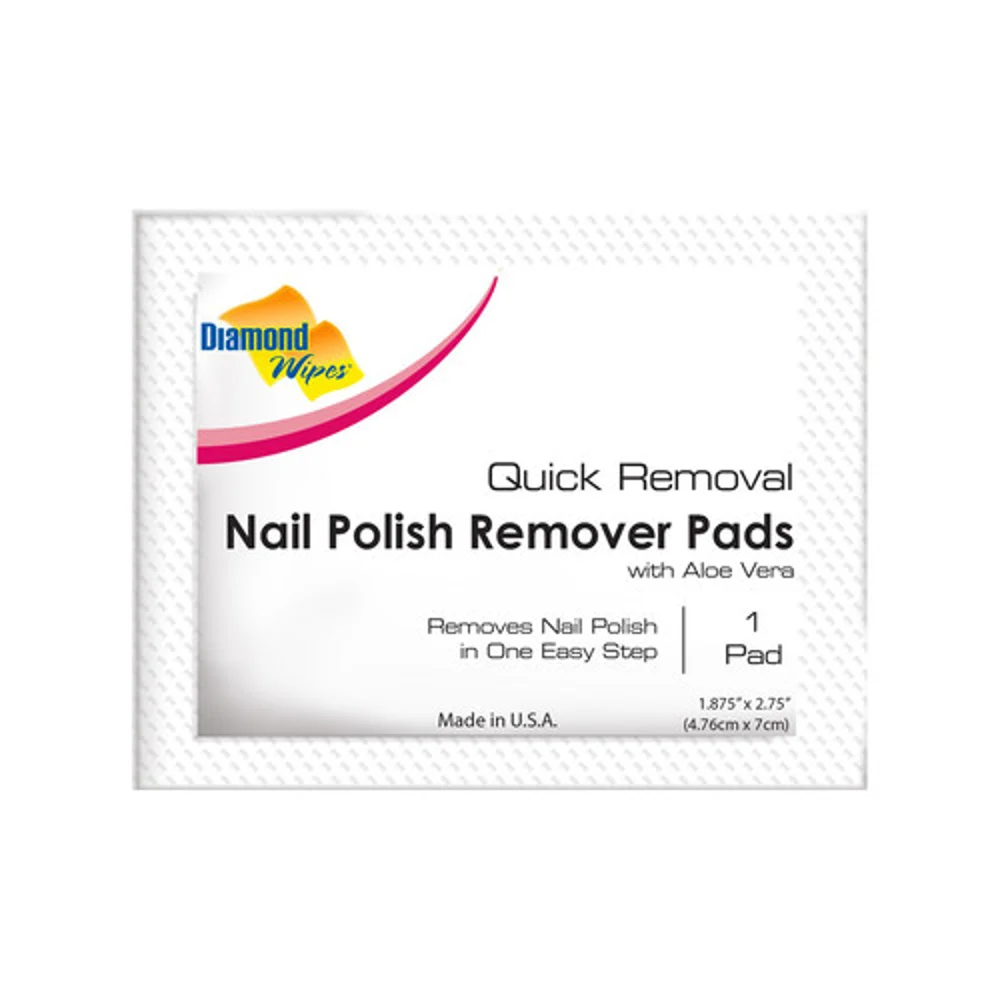 Diamond Wipes Nail Polish Remover Pad