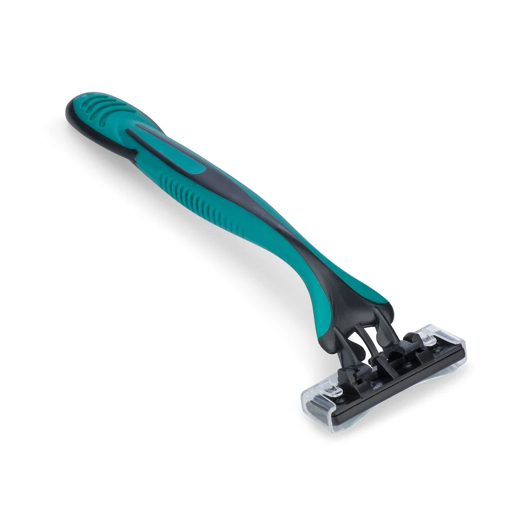 Registry Triple Blade Razor, Wrapped, Green thumbnail 2