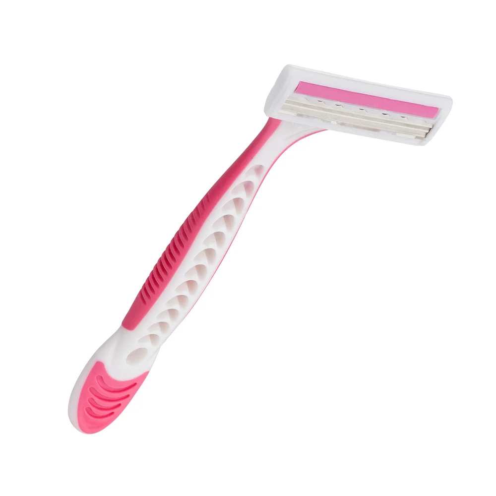 Registry Triple Blade Pink Razor, Wrapped
