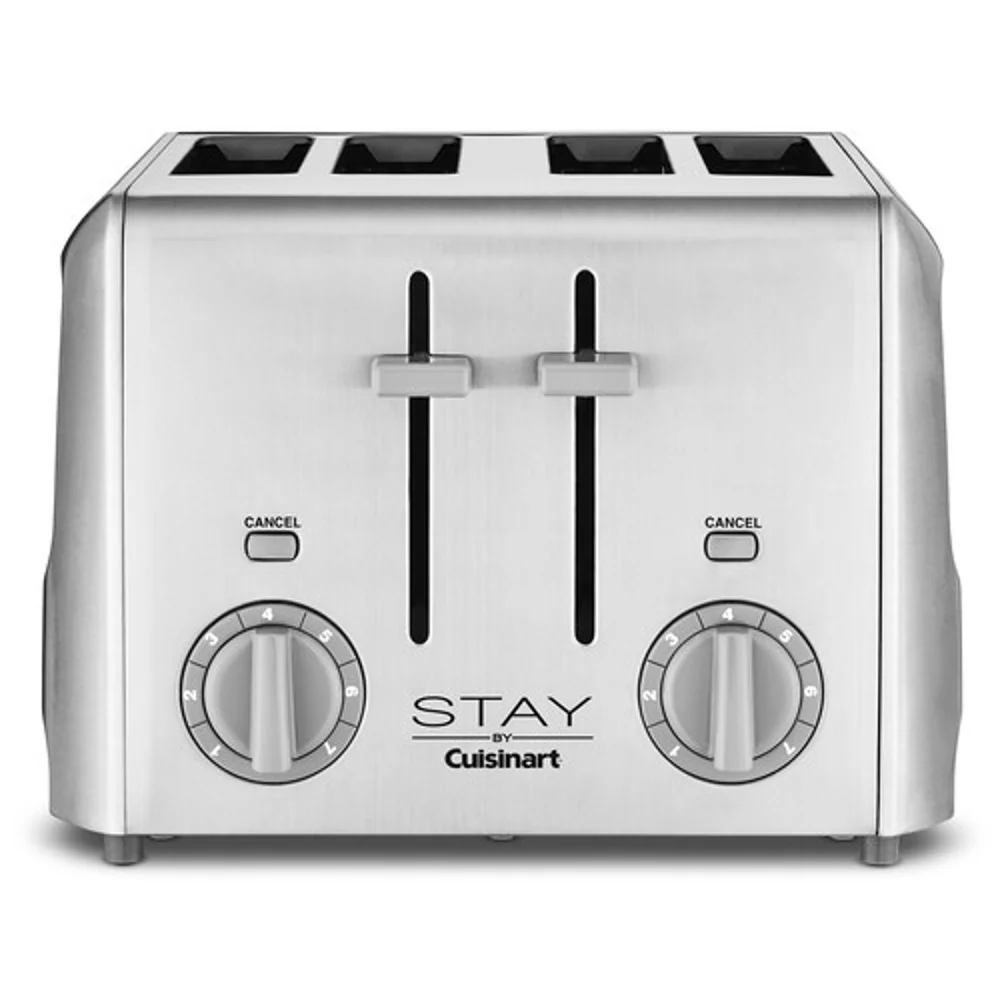 STAY by Cuisinart® 4-Slice Toaster, Brushed Stainless Finish thumbnail 2