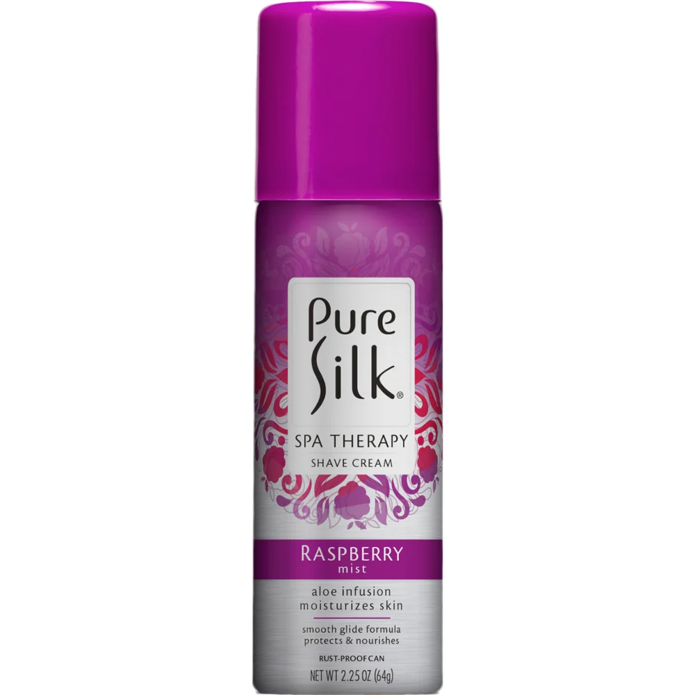 Pure Silk Raspberry Shave Cream, 2.25oz