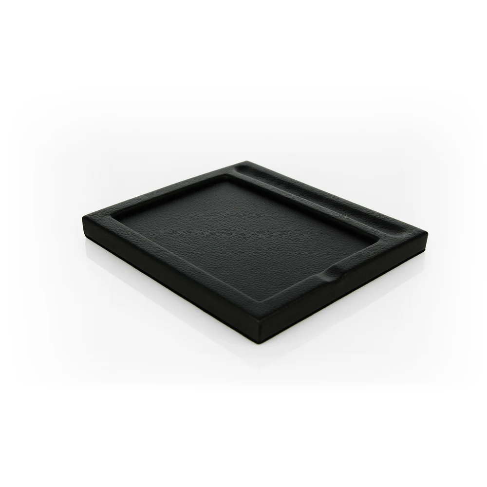 Delta Hotels Memo Card Holder with Pen Well, Black Leatherette