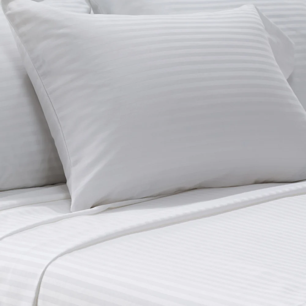 Registry Tone on Tone Stripe 250 Thread Count 60% Cotton/40% Polyester Duvet Cover, Queen, 94" W x 94" L