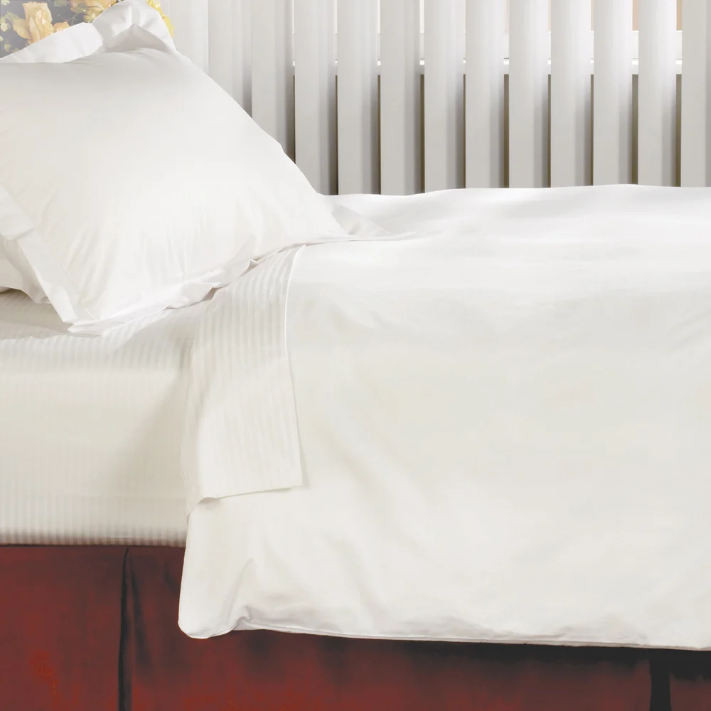 Registry 200 Thread Count Mercerized Duvet Cover, White, Queen