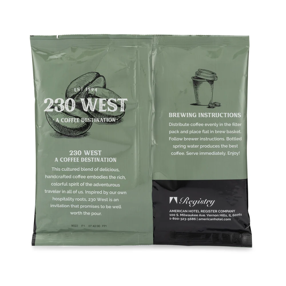 230 West Breakfast Blend Coffee, Decaf, 10-Cup thumbnail 2