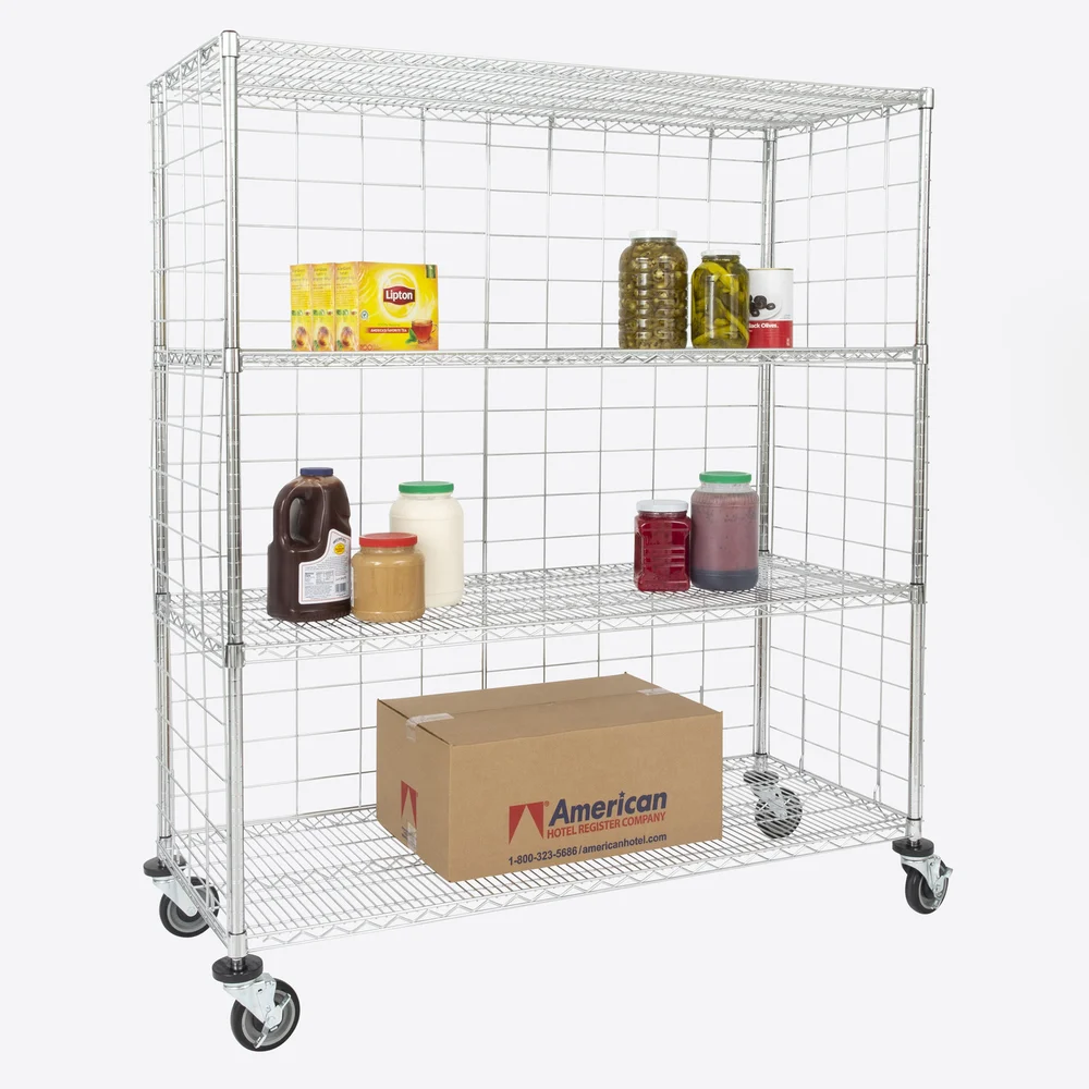 Registry Shelving Unit, 4 Tier, Movable, 24" D x 48" W x 61" H thumbnail 2