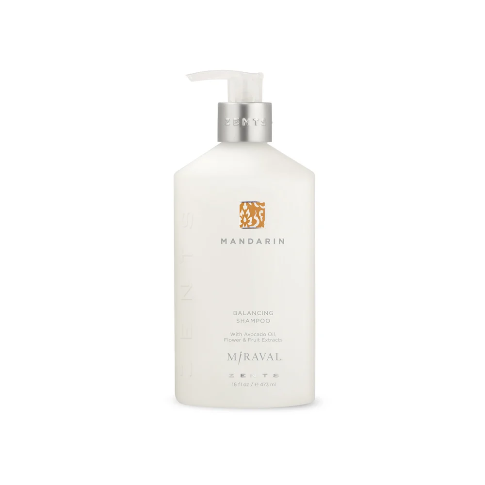 Miraval Zents Mandarin Shampoo, 16 Oz.