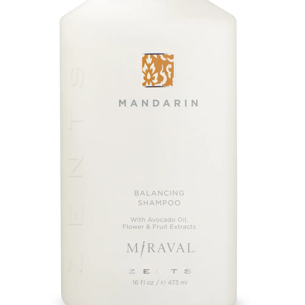 Miraval Zents Mandarin Shampoo, 16 Oz. thumbnail 3