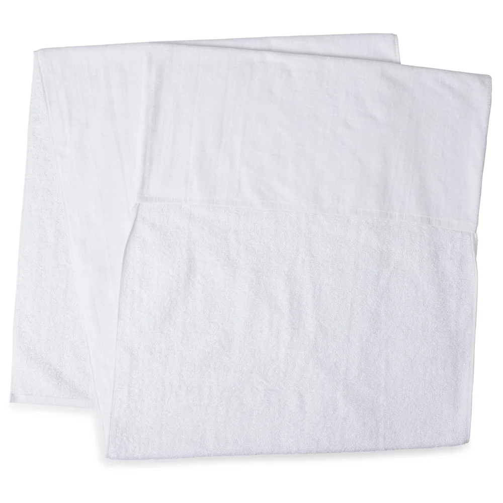 Registry Terry Velour Chaise Cover, 28" W x 90" L ,  12"Hood, 29.9 lb/dz, White thumbnail 3