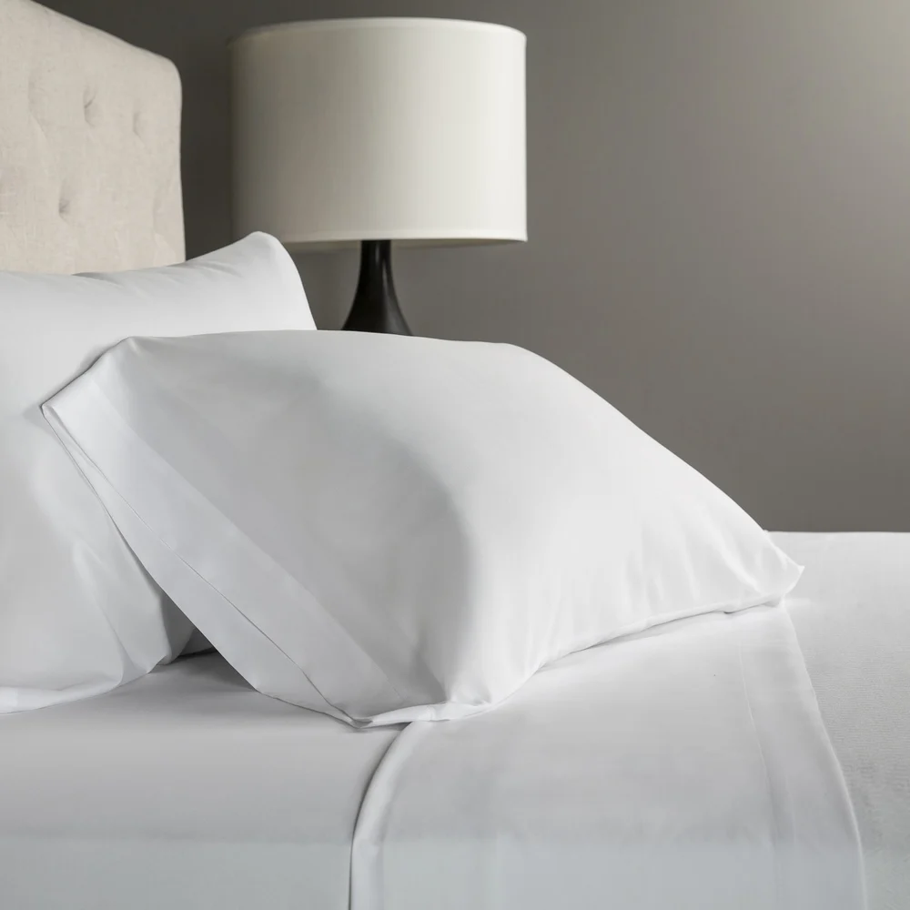 Registry TetraSoft Microfiber Pillowcase, Standard, 21" x 32" White