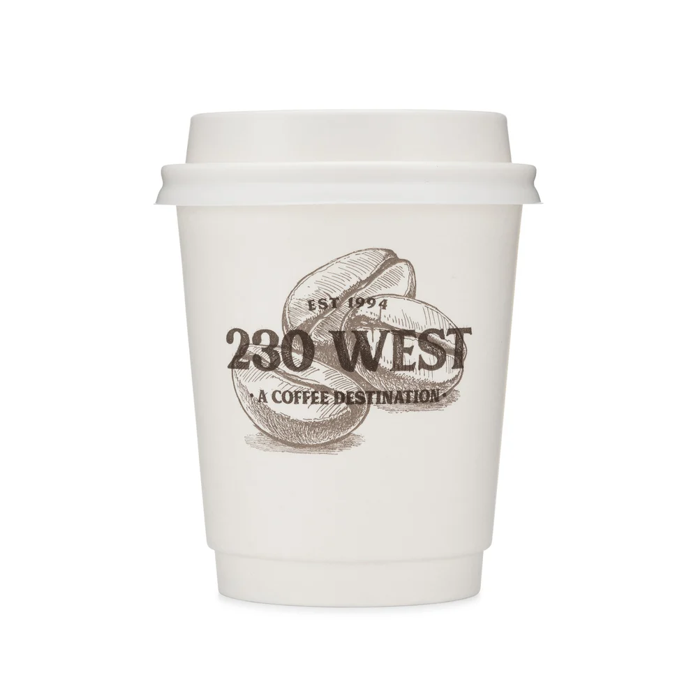 230 West Wrapped Double Wall Cup, 9 Oz., Wrapped thumbnail 2