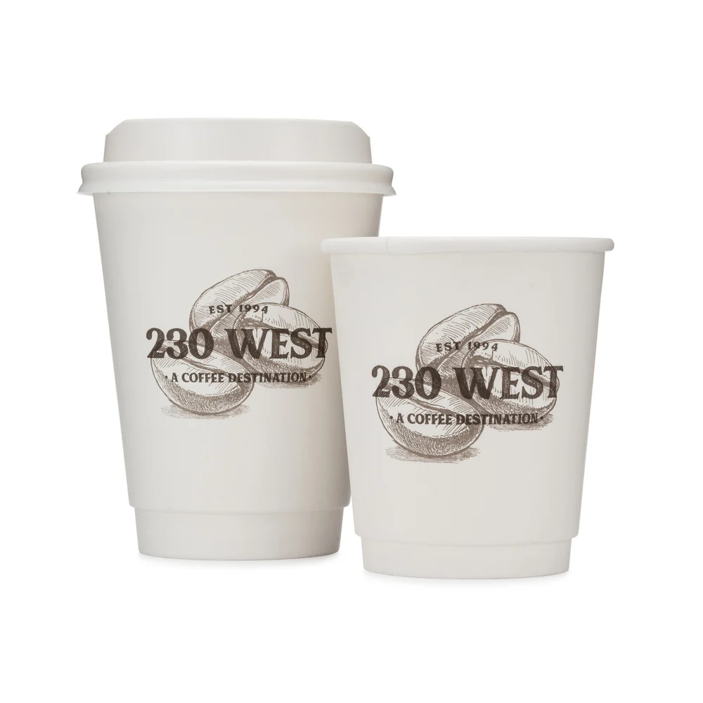 230 West Wrapped Double Wall Cup, 9 Oz., Wrapped thumbnail 3