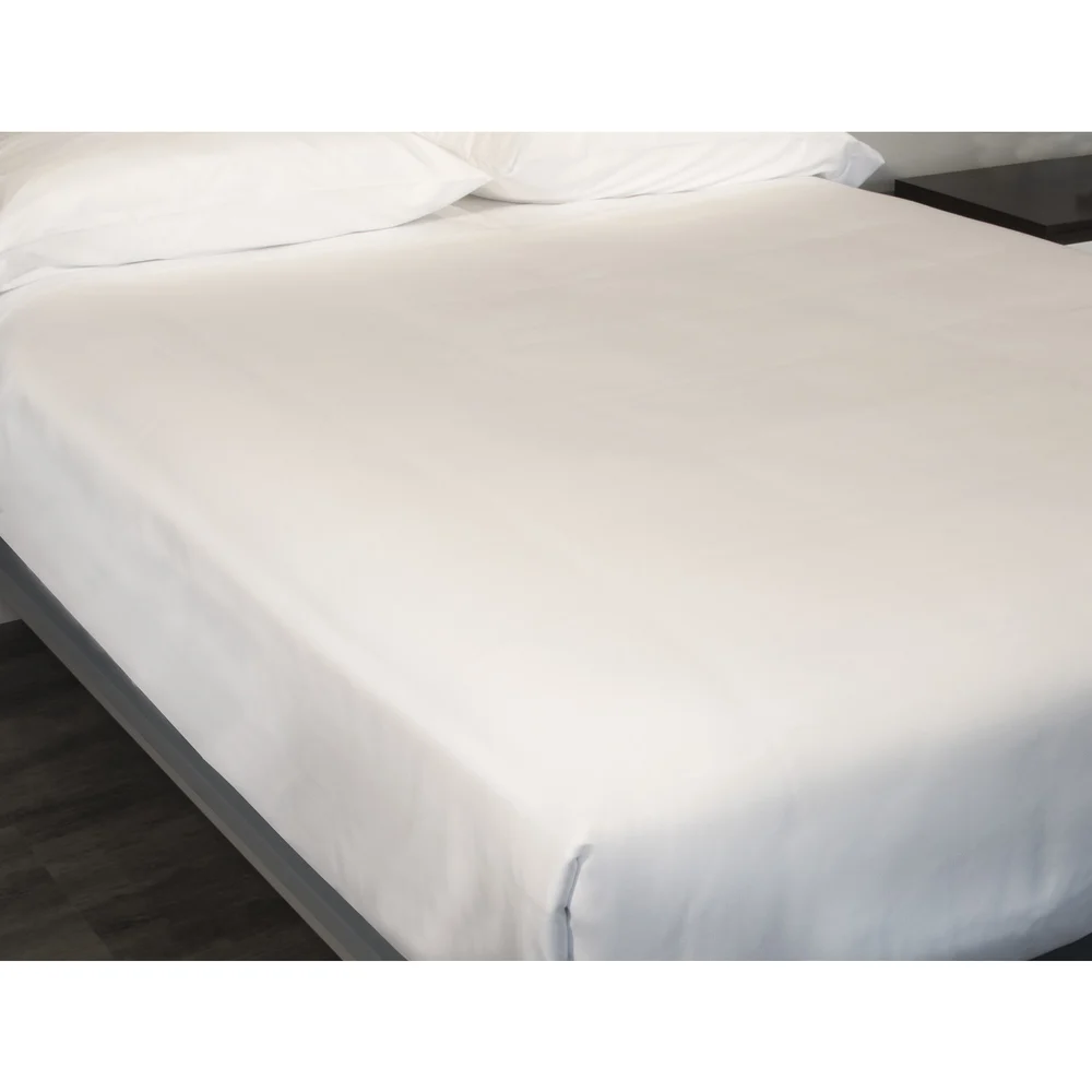 Prima Top Sheet, Q 94x100, WHT