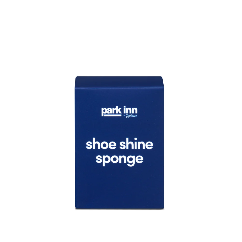 Park Inn Shoe Shine Sponge, White
