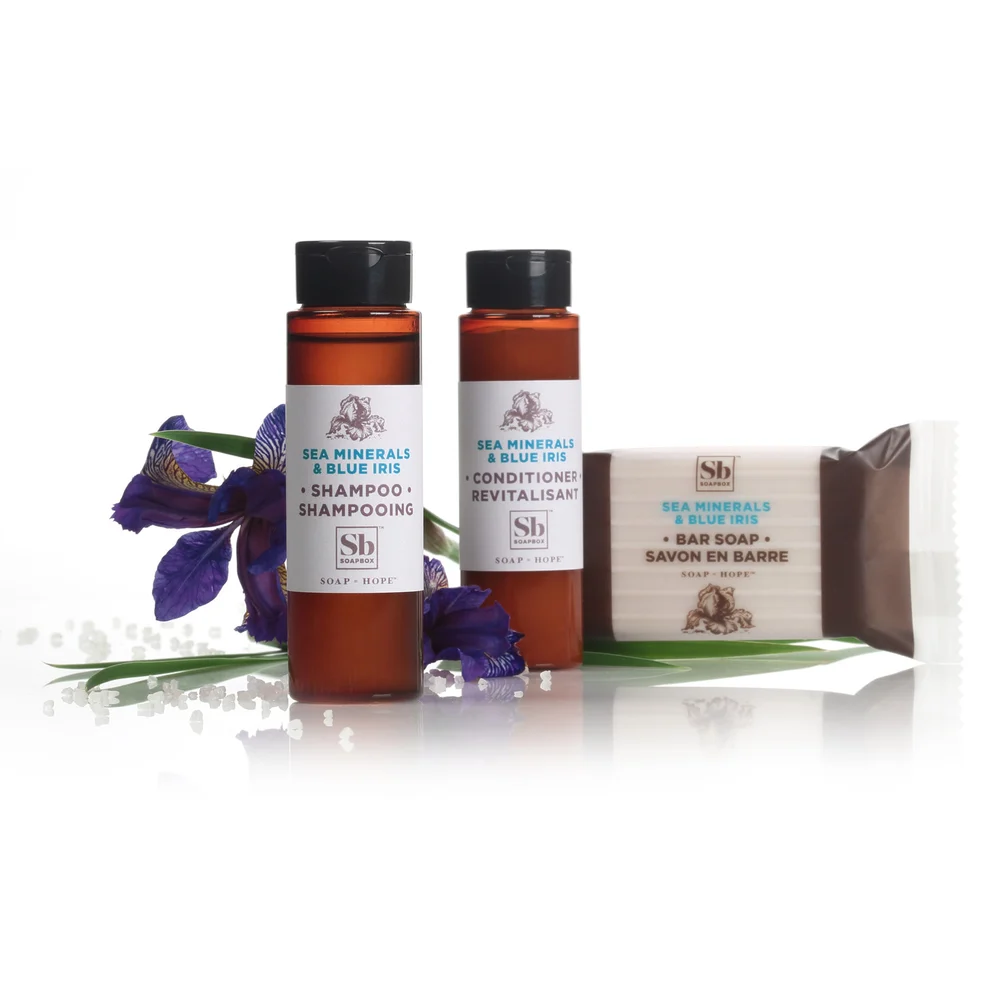 SoapBox Sea Minerals & Blue Iris Soap, 0.96 Oz. thumbnail 2