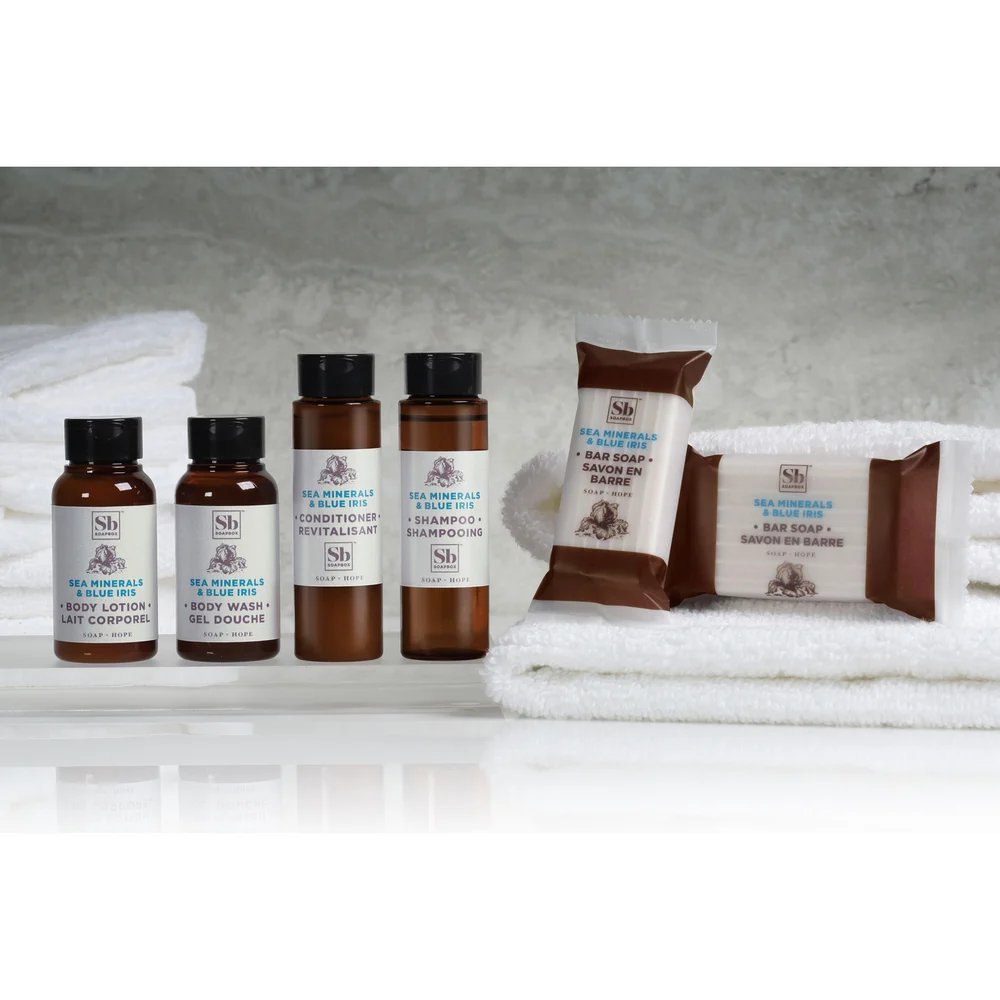 SoapBox Sea Minerals & Blue Iris Body Wash, 1 Oz. thumbnail 4