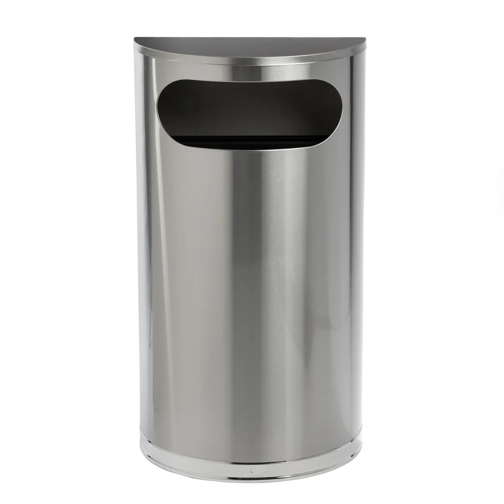 Registry 10.5 Gal. Half Round Trash Can thumbnail 2