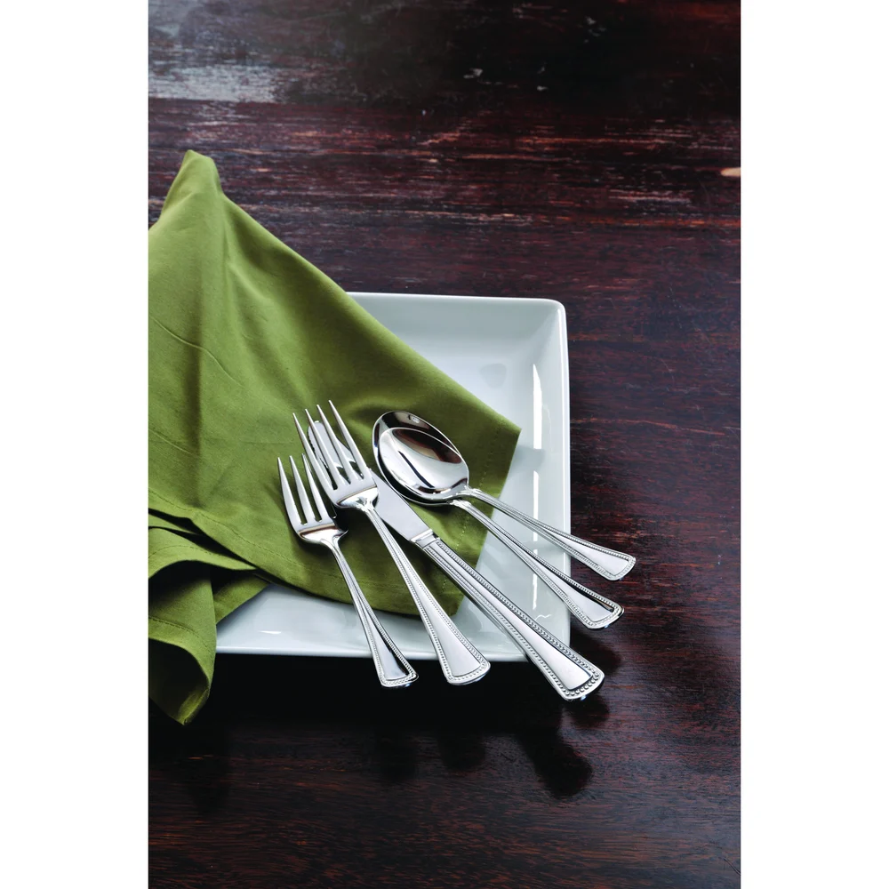 Needlepoint 18/8 SS Tablespoon, 8-1/4" thumbnail 2