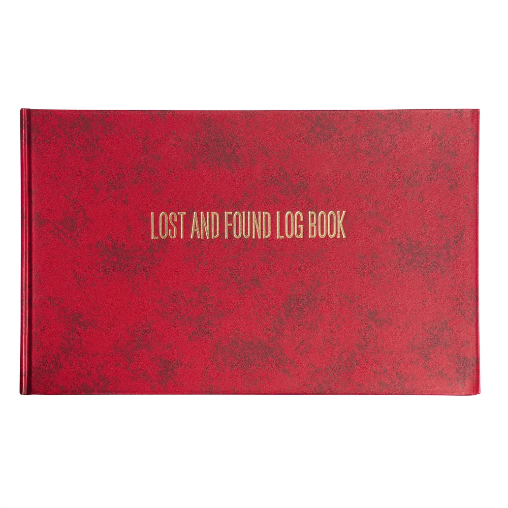 Registry Lost and Found Book, 14" x 8.6", 50 Pages