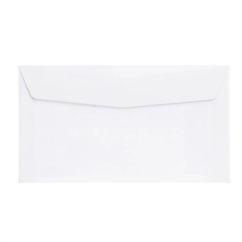 Registry Tip Envelope, Blue Geometric, 6.5" x 3.63", 500/Pack thumbnail 2