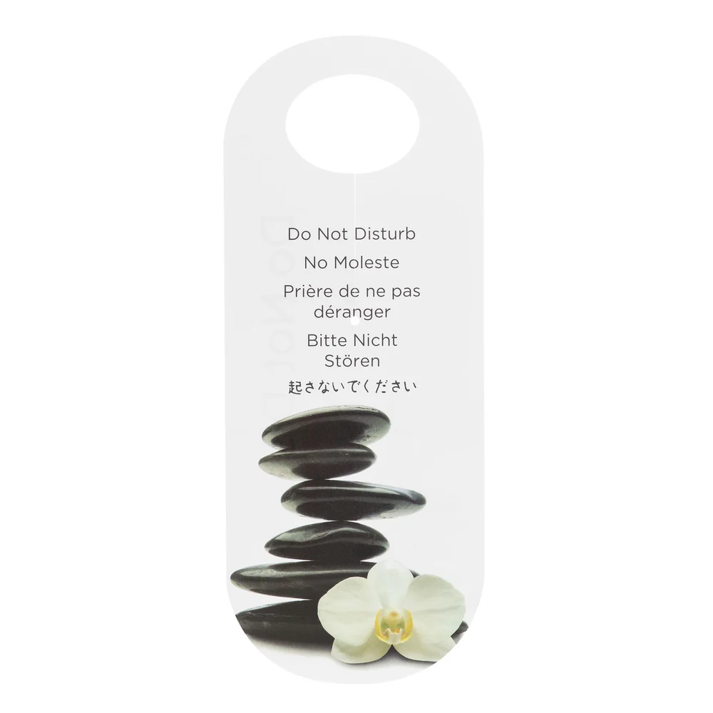Registry Zen Hanging Do Not Disturb Sign, 4" x 10", 100/Pack thumbnail 2