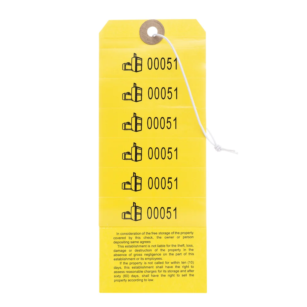 Registry Multi-Label Baggage Claim Tags, 1000/Pack