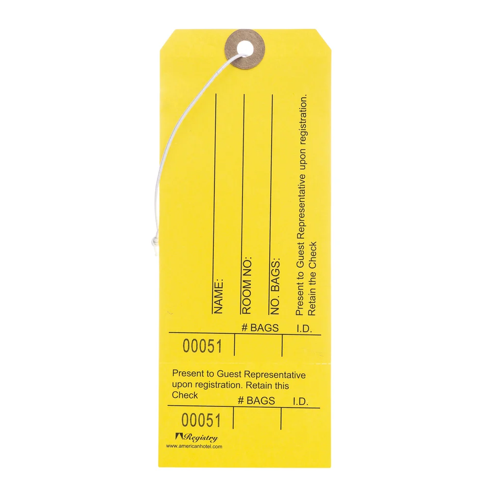 Registry Multi-Label Baggage Claim Tags, 1000/Pack thumbnail 2