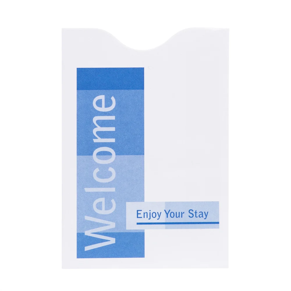 Registry Keycard Envelope, Blue Geometric, 6.5" x 3.625", 500/Pack