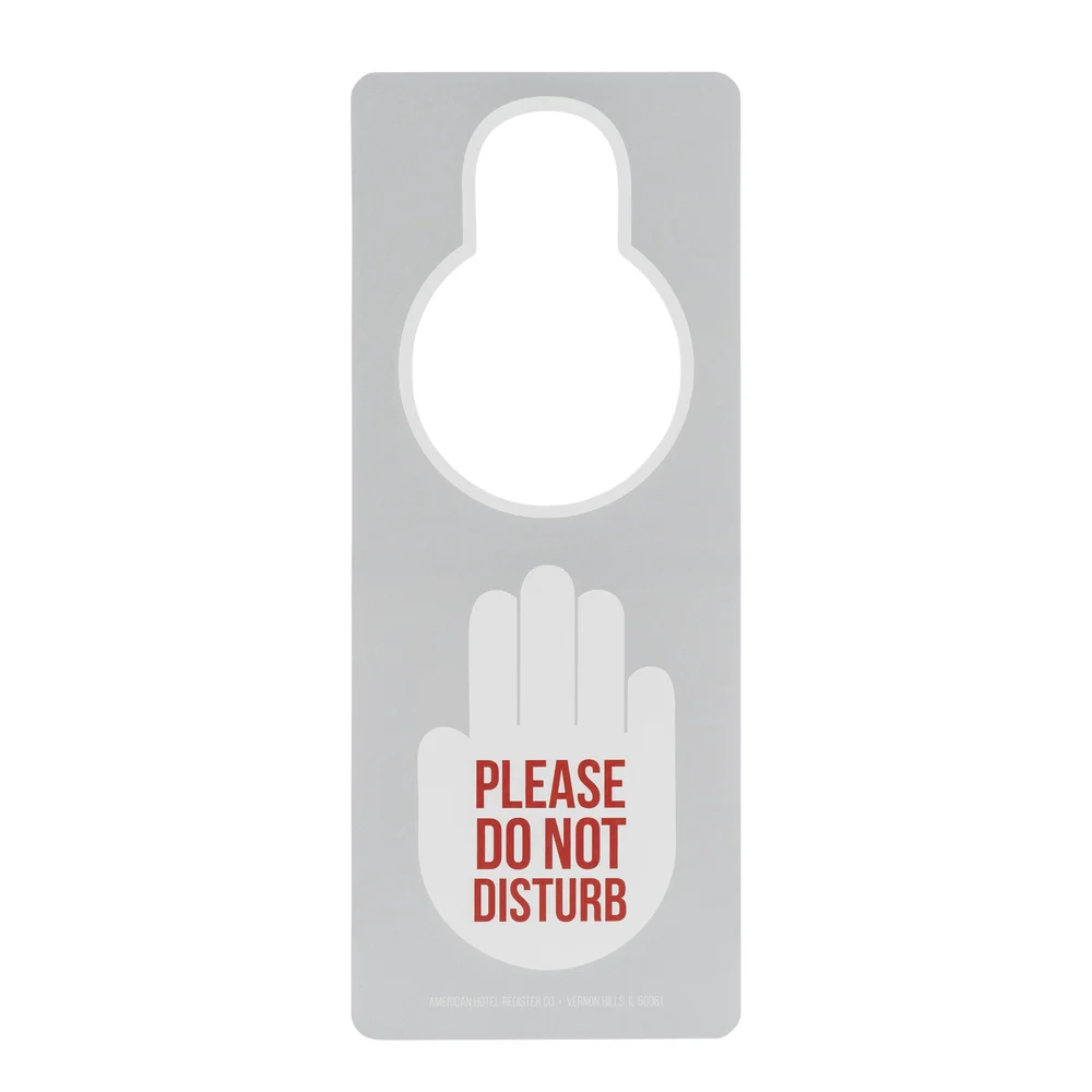 Registry Do Not Disturb Door Hanger, 3" x 8", 100/Pack