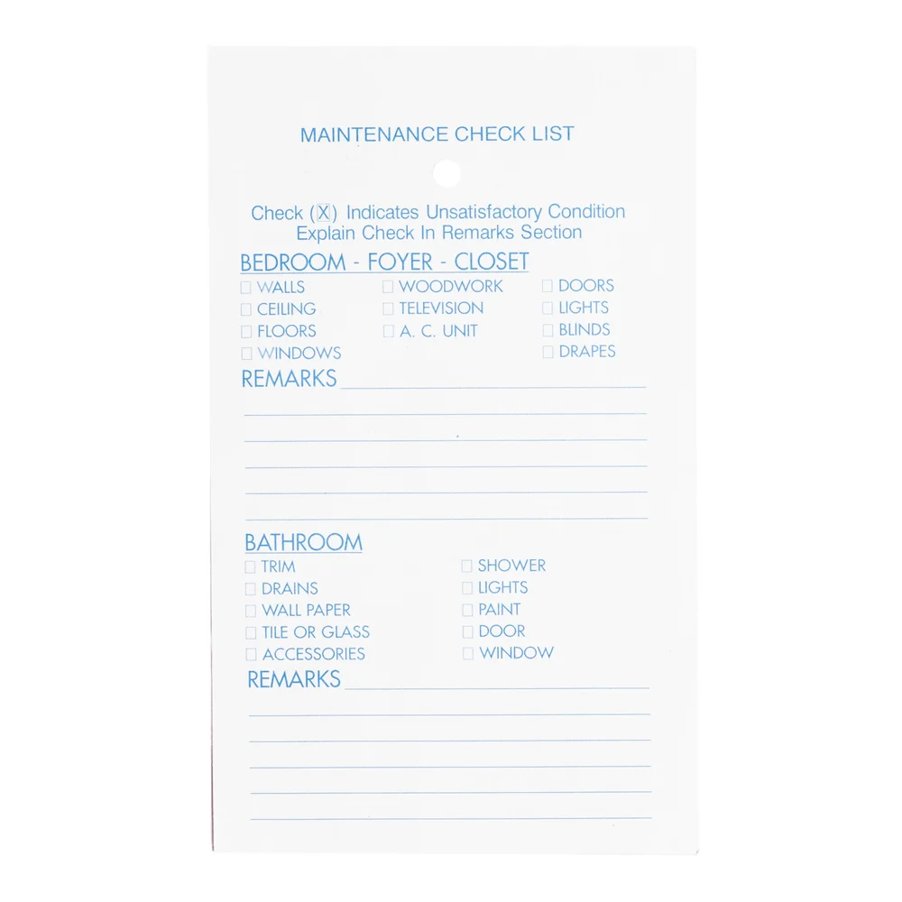 Registry 3-Part Maintenance Request Form, 5.5" x 3.375", 1000/Pack thumbnail 2