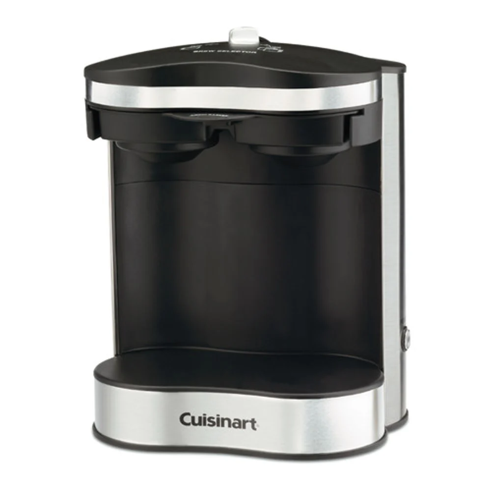 Cuisinart® BRU·2, 2-Cup Coffeemaker, Black/Stainless Steel.