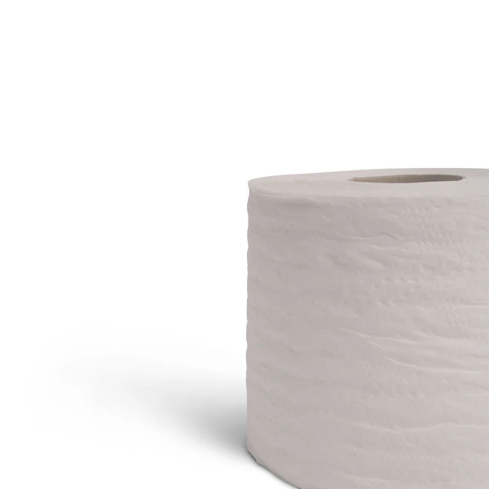 Allied West Optima 1-Ply Bath Tissue, 1,000 Sheets per Roll, 96/Case thumbnail 3