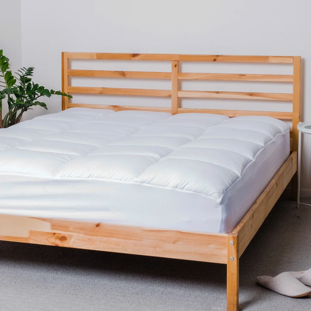 Overstuffed Mattress Topper 24 Oz, Fitted, 54X75X12 Full