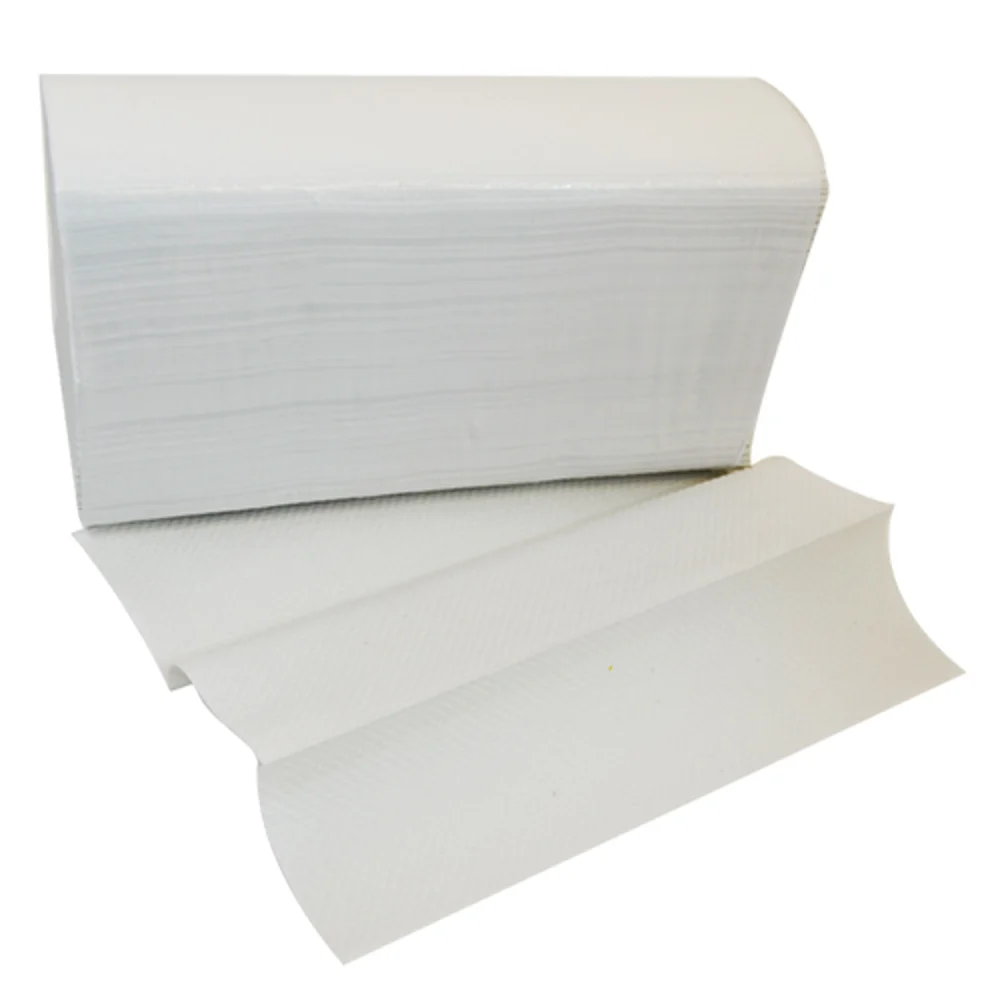 Royalty_1 Recycled Multifold Paper Towels, 9.25" x 9.05", White, 4000/Cs