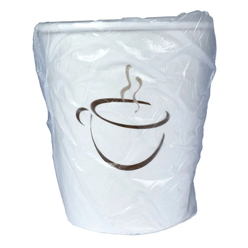 Single Wall Hot Cup, Paper, Wrapped, 9 Oz., 1000/Cs thumbnail 2