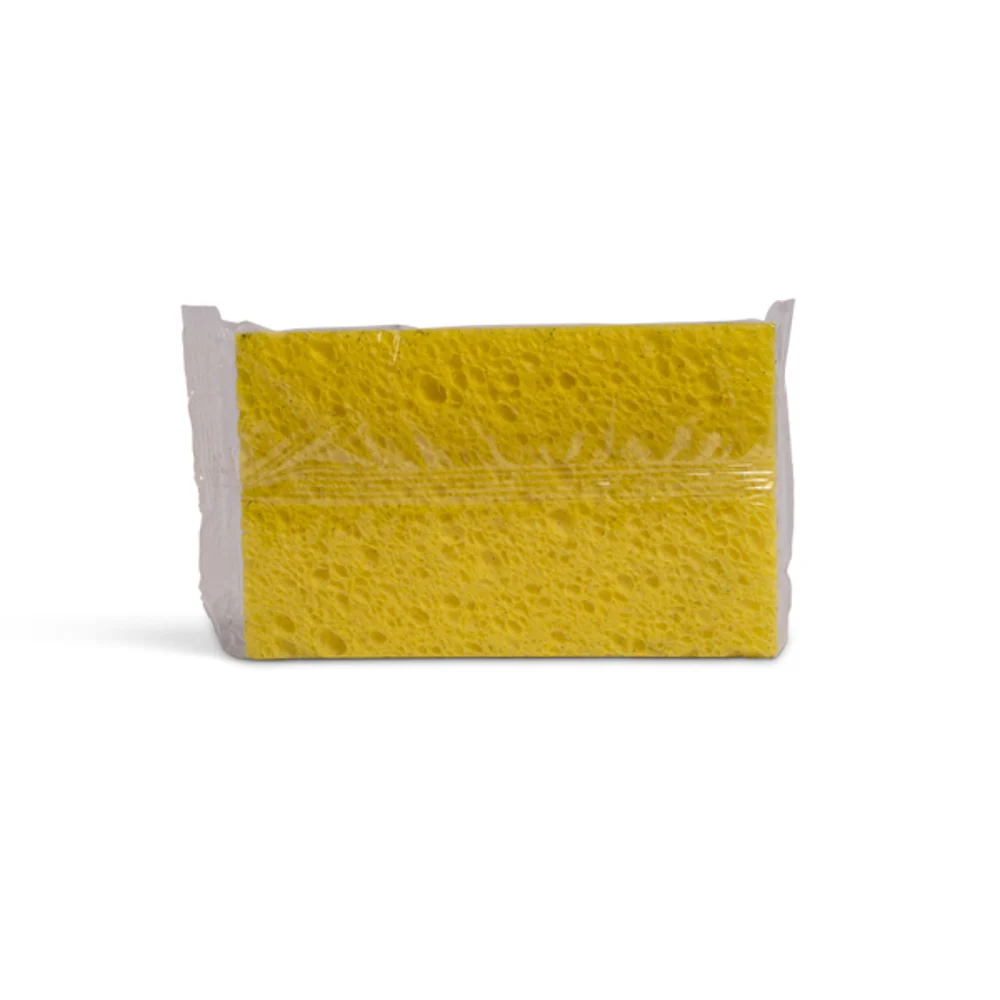 Sponge Scrubber, Yellow & Green 40/Cs thumbnail 2
