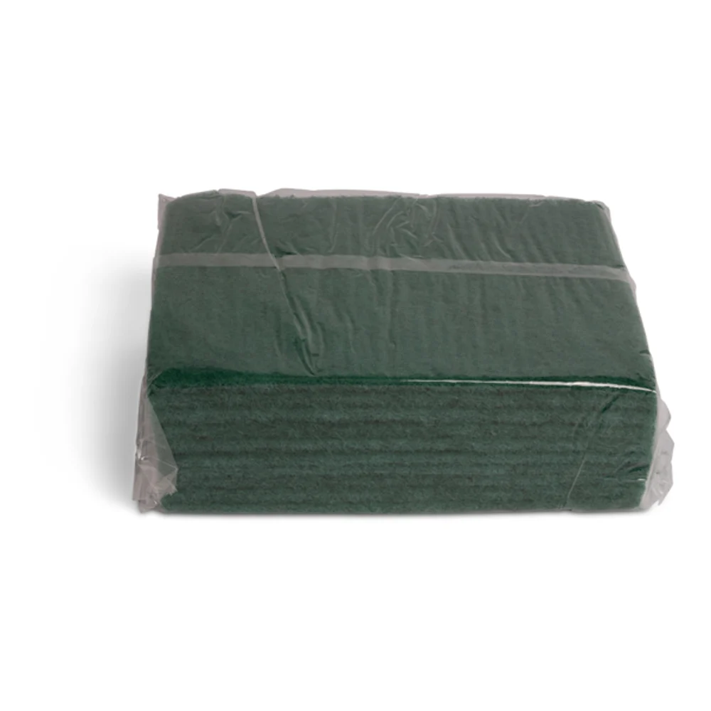 Scrub Pad, Green 6"X9" 60/Cs