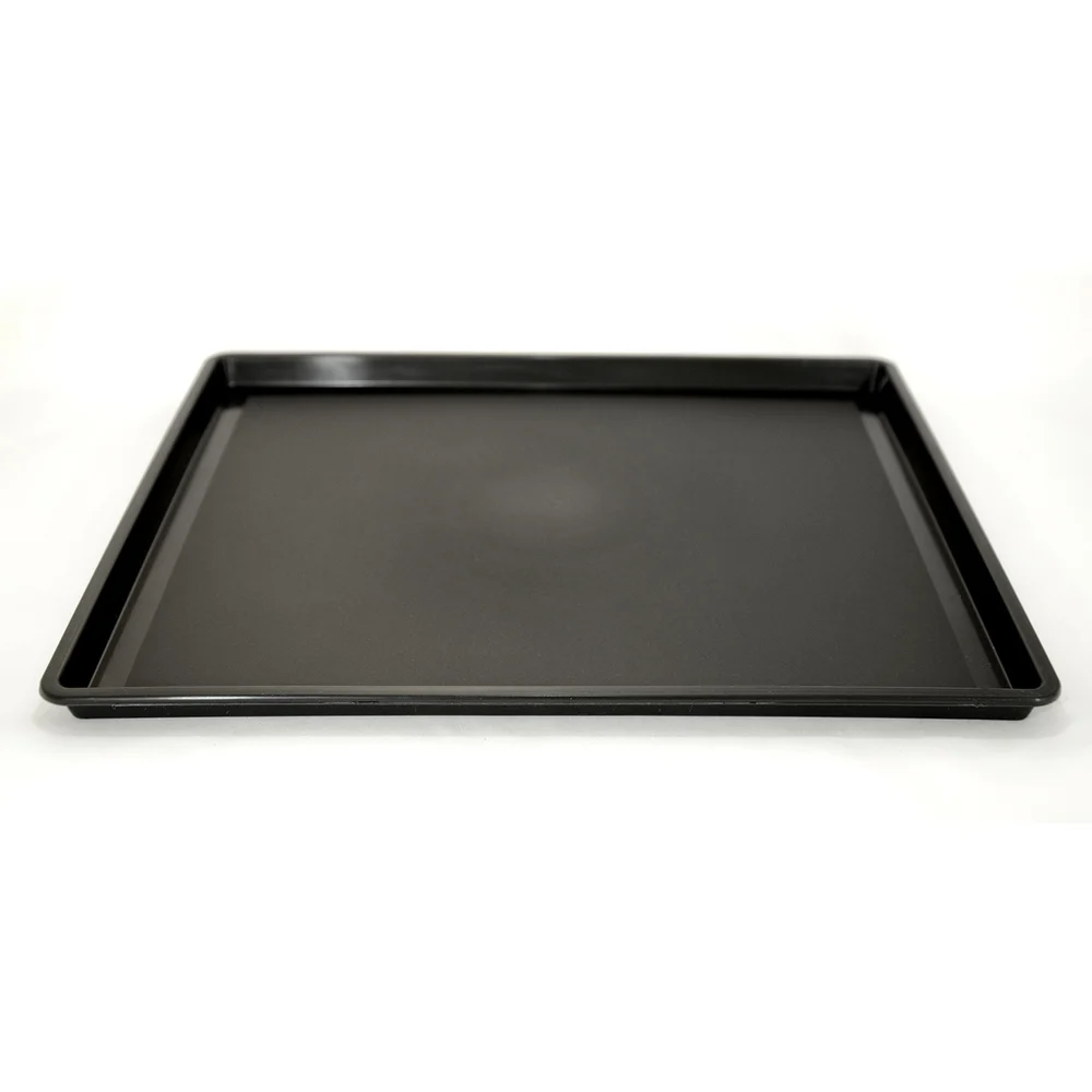 Ice Bucket Tray, 10" x 12.5", Black, 24/Cs