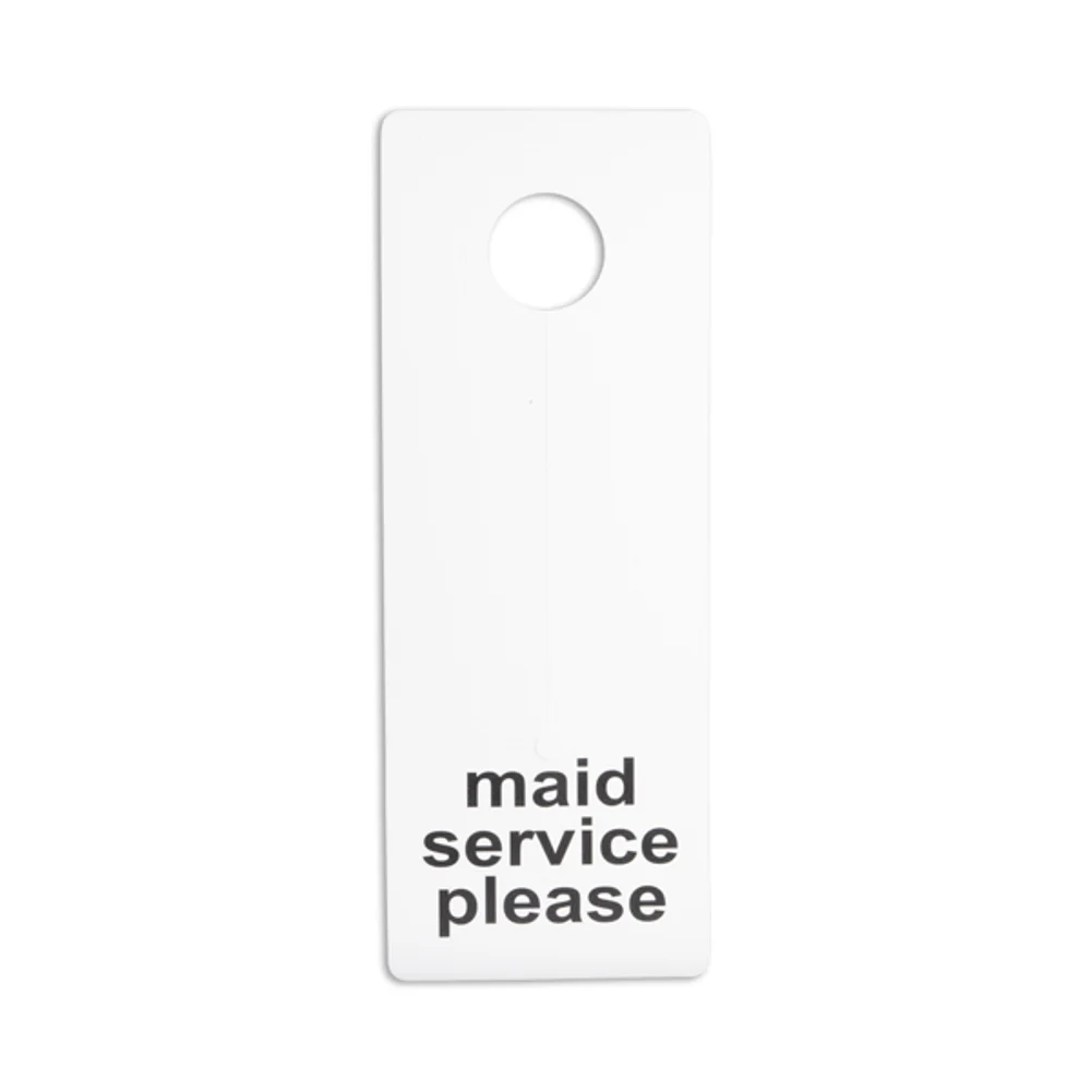Do Not Disturb/Maid Service Sign, 100/Pk