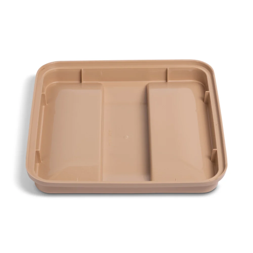 Ice Bucket Lid for 3 Qt., Square, Beige, 72/Case thumbnail 4