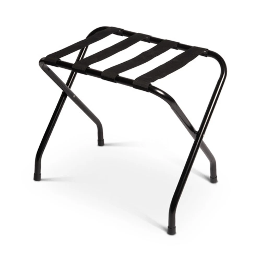 Standard Black Metal Luggage Rack thumbnail 2