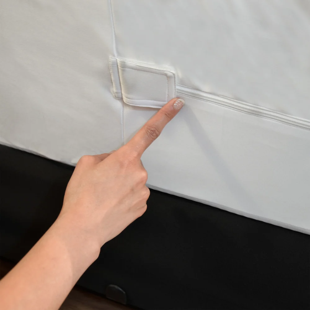 Dream Plus 13" Deep Zippered Mattress Encasement, Bamboo Blend, 54" x 80" x 13", Full XL thumbnail 4