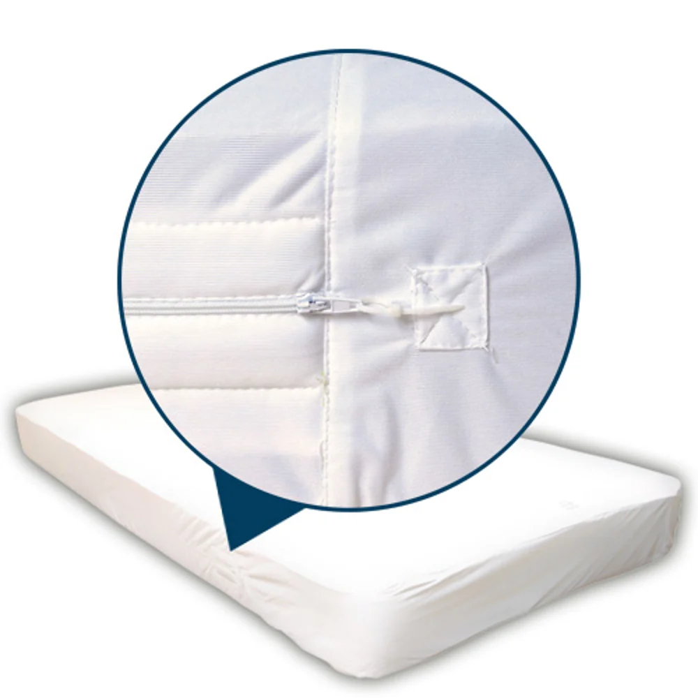 Dream Safe 10.5" Deep Zippered Mattress Encasement, 72" x 84" x 10.5", California King