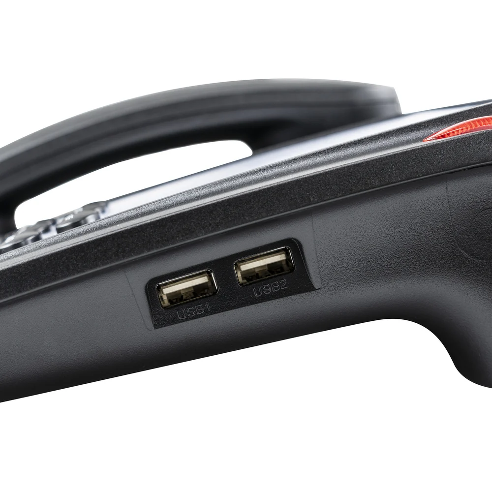 Hotelo Exec Phone 1 Line w/Spkr, USB BK thumbnail 2