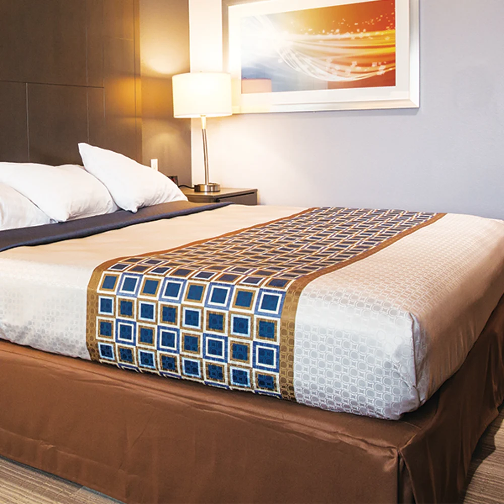 Imperial Bed Skirt, Full XL, Hazelnut Brown