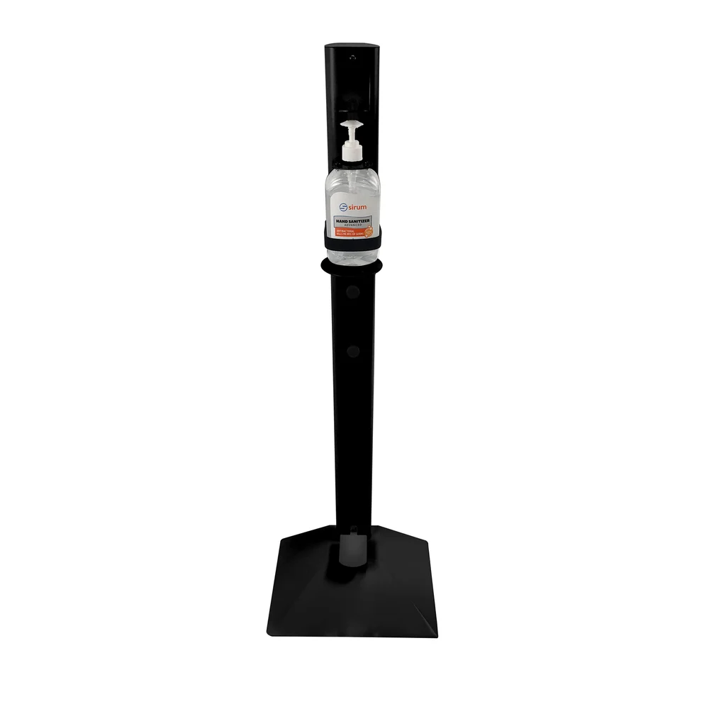 Sanitizer Stand Black, Touchless Foot Pe thumbnail 2