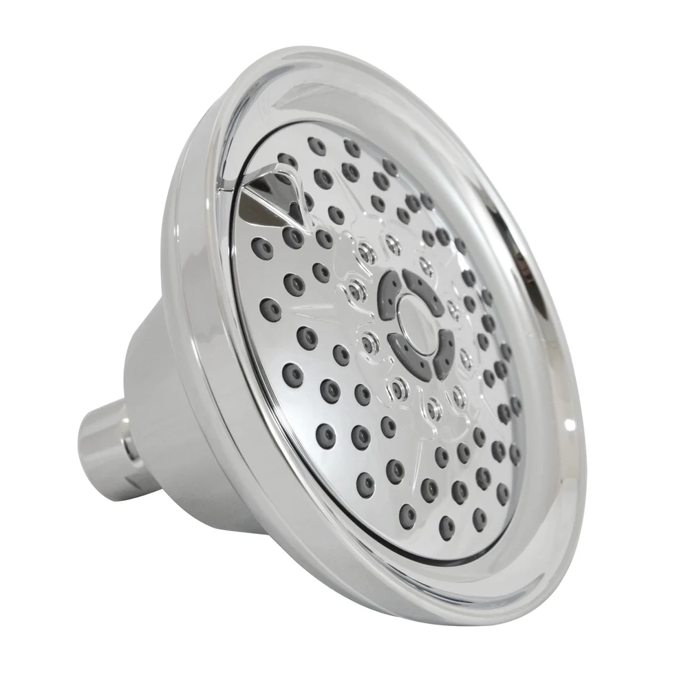 BathSmart Shower Head 6 Settings Chrome 2.5 GPM