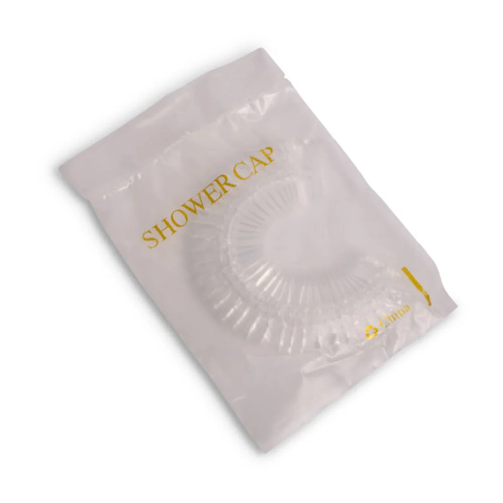 Rain Breeze Shower Cap, Poly Bag Wrap, 1,000/Cs